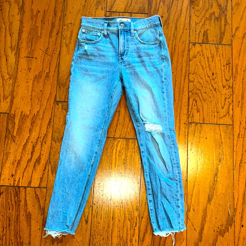 Madewell 24P Perfect Vintage jeans- they are the BEST!